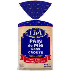 PAIN DE MIE NATURE SANS CROUTE